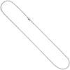 Panzerkette 925 Sterling Silber 2 mm 45 cm Halskette Kette Silberkette Karabiner – Bild 2