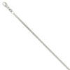 Panzerkette 925 Sterling Silber 2 mm 45 cm Halskette Kette Silberkette Karabiner – Bild 5