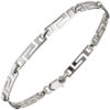 Armband 925 Sterling Silber rhodiniert 20 cm Silberarmband Karabiner
