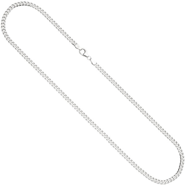 Panzerkette 925 Sterling Silber 3,6 mm 45 cm Halskette Kette Silberkette – Bild 2