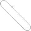 Panzerkette 925 Sterling Silber 2 mm 42 cm Halskette Kette Silberkette Federring – Bild 2