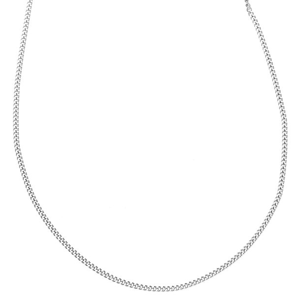Panzerkette 925 Sterling Silber 2 mm 42 cm Halskette Kette Silberkette Federring – Bild 4