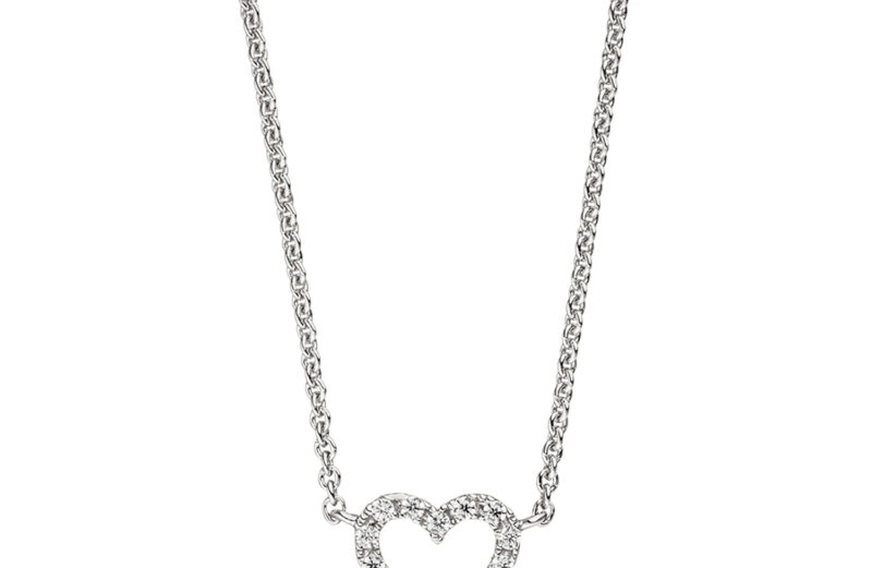 Collier Halskette Herz 925 ...