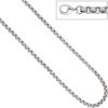 Erbskette 925 Sterling Silber 4,5 mm 45 cm Kette Halskette Silberkette Karabiner – Bild 3
