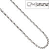 Erbskette 925 Sterling Silber 4,5 mm 50 cm Kette Halskette Silberkette Karabiner – Bild 3