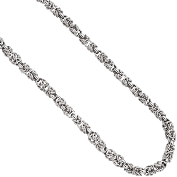 Halskette Kette 925 Sterling Silber 50 cm Silberkette Karabiner – Bild 3