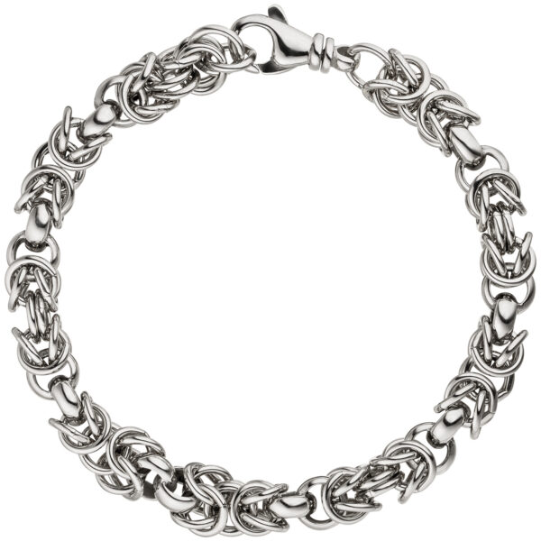 Armband 925 Sterling Silber 20 cm Silberarmband – Bild 2