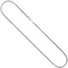 Fuchsschwanzkette 925 Silber 2,5 mm 45 cm Kette Halskette Silberkette Karabiner – Bild 2