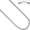 Königskette oval 925 Sterling Silber 45 cm Kette Halskette Silberkette Karabiner – Bild 3