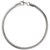 Schlangenarmband 925 Sterling Silber 19 cm Armband Silberarmband – Bild 2