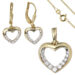 Schmuck-Set 333 Herz Gold ...