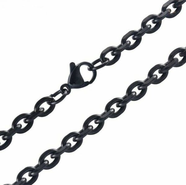 Ankerkette Armband Edelstahl Massiv 10-100 Halskette Damen Herren Geschenkbeutel – Bild 11