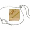 ❤️ Edel Herz Damen-Armband Echt 925 Sterling Silber Kugeln Geschenk für Frauen