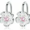 Edle Ohrringe Ohrstecker Ohrhänger Clip 925 Silber Zirkonia Valentins-Geschenke – Bild 7
