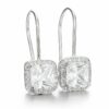 Edle Ohrringe Ohrstecker Ohrhänger Clip 925 Silber Zirkonia Valentins-Geschenke – Bild 9