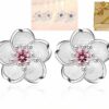 Edle Ohrringe Ohrstecker Ohrhänger Clip 925 Silber Zirkonia Valentins-Geschenke – Bild 18