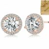 Edle Ohrringe Ohrstecker Ohrhänger Clip 925 Silber Zirkonia Valentins-Geschenke – Bild 14