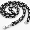 Königskette Königsarmband Edelstahl Massiv Byzantiner Halskette Herrenschmuck – Bild 6