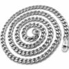 PANZERKETTE PANZERARMBAND Edelstahl Massiv XXL 10 -120 cm Halskette Herren Damen – Bild 10