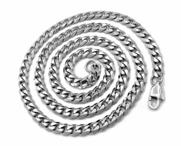 PANZERKETTE PANZERARMBAND Edelstahl Massiv XXL 10 -120 cm Halskette Herren Damen – Bild 10