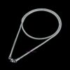 Schlangenkette Edelstahl Silber Gold Schwarz Rose 1-3mm Halskette Anhänger Kette – Bild 5