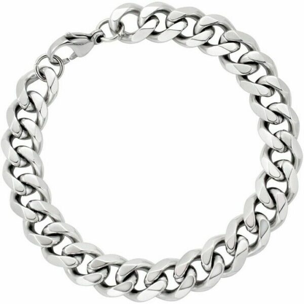 PANZERKETTE PANZERARMBAND Edelstahl Massiv XXL 10 -120 cm Halskette Herren Damen – Bild 13