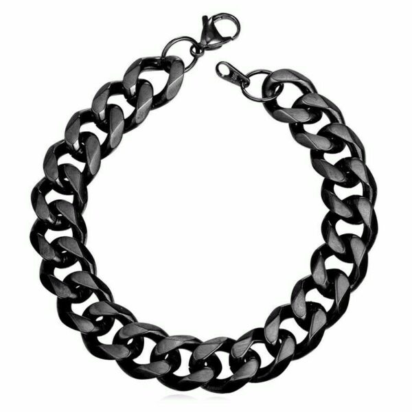 PANZERKETTE PANZERARMBAND Edelstahl Massiv XXL 10 -120 cm Halskette Herren Damen – Bild 17