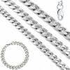 PANZERKETTE PANZERARMBAND Edelstahl Massiv XXL 10 -120 cm Halskette Herren Damen – Bild 18