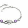 ❤️ Herz-Armband Blume Kleeblatt LOVE Infinity 925 Silber Frauen Geschenke ❤️ – Bild 10