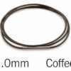Leder Kette Edelstahl Drehverschluss Halskette 40 - 70 cm Schwarz Braun 1 - 3 mm – Bild 13