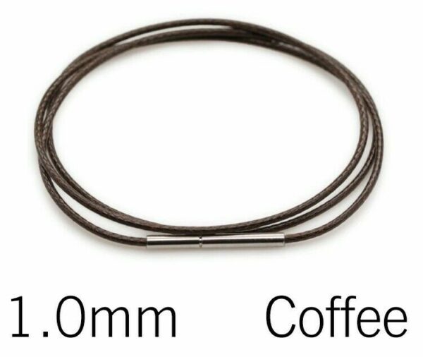 Leder Kette Edelstahl Drehverschluss Halskette 40 - 70 cm Schwarz Braun 1 - 3 mm – Bild 13