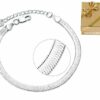 ❤️ Herz-Armband Blume Kleeblatt LOVE Infinity 925 Silber Frauen Geschenke ❤️ – Bild 26