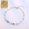 ❤️ Herz-Armband Blume Kleeblatt LOVE Infinity 925 Silber Frauen Geschenke ❤️ – Bild 25