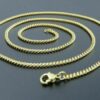Panzerkette 2-3 Edelstahl Silber 35-120 cm Halskette Anhänger Kette Damen Herren – Bild 6