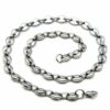 Steg Panzerarmband Bohnenarmband Edelstahl Schiffs-Ankerarmband Königs-Armband – Bild 9