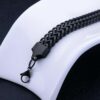 Edelstahl Armbänder Massiv Panzer Figaro Schlangen Königs-Armband Herren Damen – Bild 25