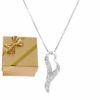 Herzkette Anhänger Halskette 925 Silber Damen-Kette Valentins-Geschenke Frauen – Bild 13