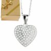 Herzkette Anhänger Halskette 925 Silber Damen-Kette Valentins-Geschenke Frauen – Bild 16